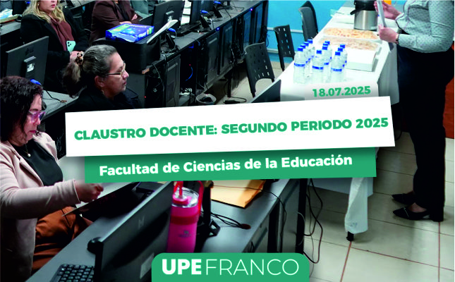 Claustro Docente en Ciencias de la Educación: Segundo Periodo 2025