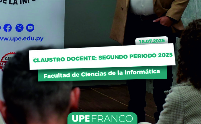 Claustro Docente en la Facultad de Ciencias de la Informática: Segundo Semestre 2025