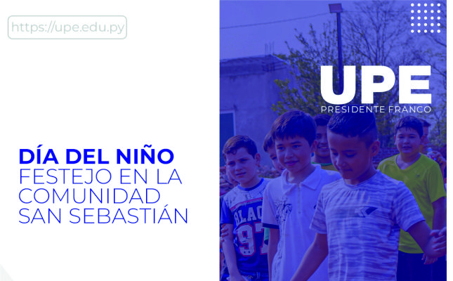 UPE Celebra el Día del Niño con los Pequeños del Barrio San Sebastián