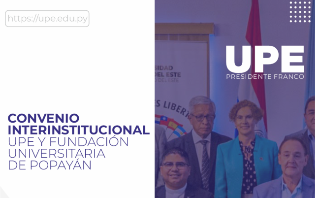 Convenio entre UPE y Fundación Universitaria de Popayán