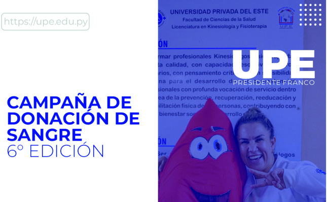 Campaña de Donación de Sangre en la UPE: Sexta Edición 