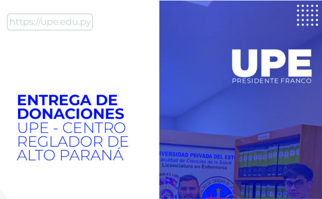 Donación de la UPE al Centro Regulador de la Décima Región Sanitaria - Compromiso con la Salud