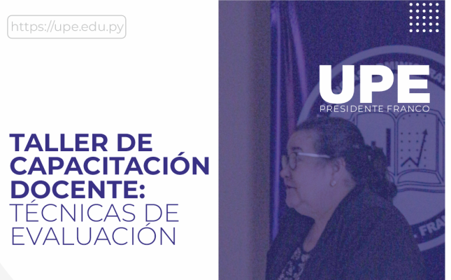 Capacitación Docente: “Técnicas e Instrumentos de Evaluación por Competencia” 