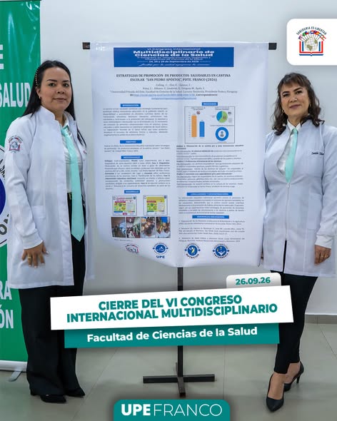CIERRE Y ENTREGA DE CERTIFICADOS DEL VI CONGRESO INTERNACIONAL MULTIDISCIPLINARIO DE CIENCIAS DE LA SALUD