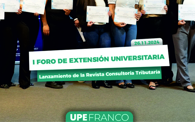I Foro de Extensión Universitaria y Lanzamiento de la Revista “Consultoría Tributaria"