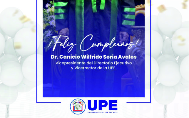 Cumpleaños del Vicerrector de la UPE