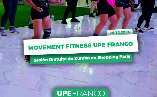 Movement Fitness UPE Franco: Zumba y Bienestar en el Shopping París