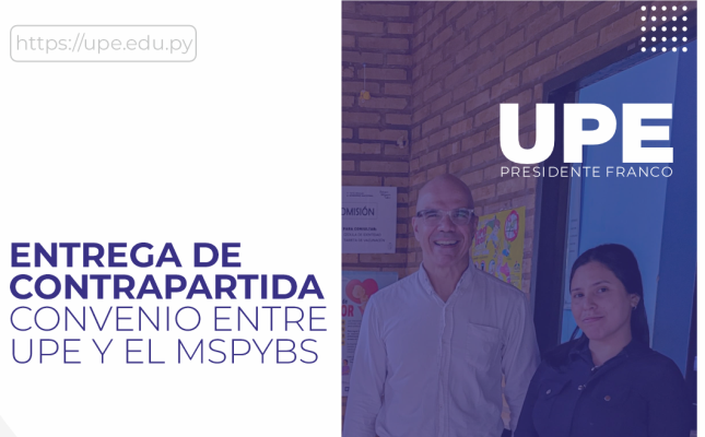 Medicina UPE realiza entrega de Contrapartida