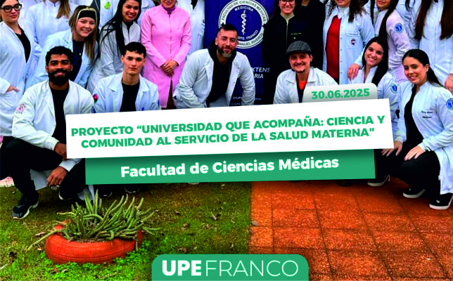 Proyecto “Universidad que acompaña: Ciencia y Comunidad al Servicio de la Salud Materna