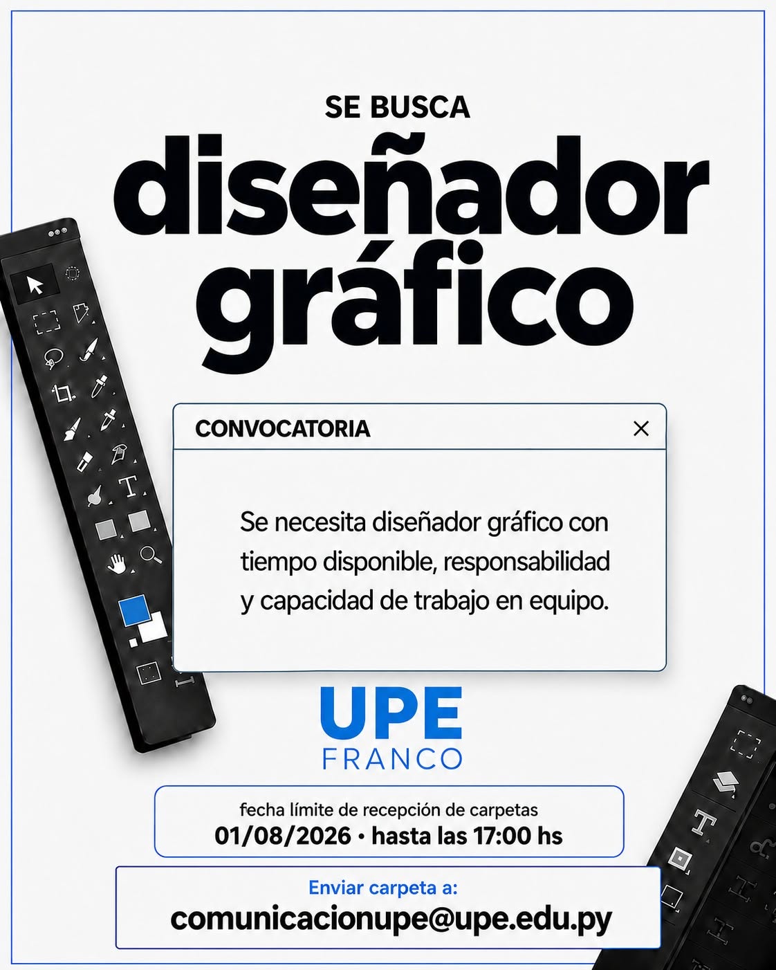 CONVOCATORIA LABORAL | DISEÑADOR GRÁFICO