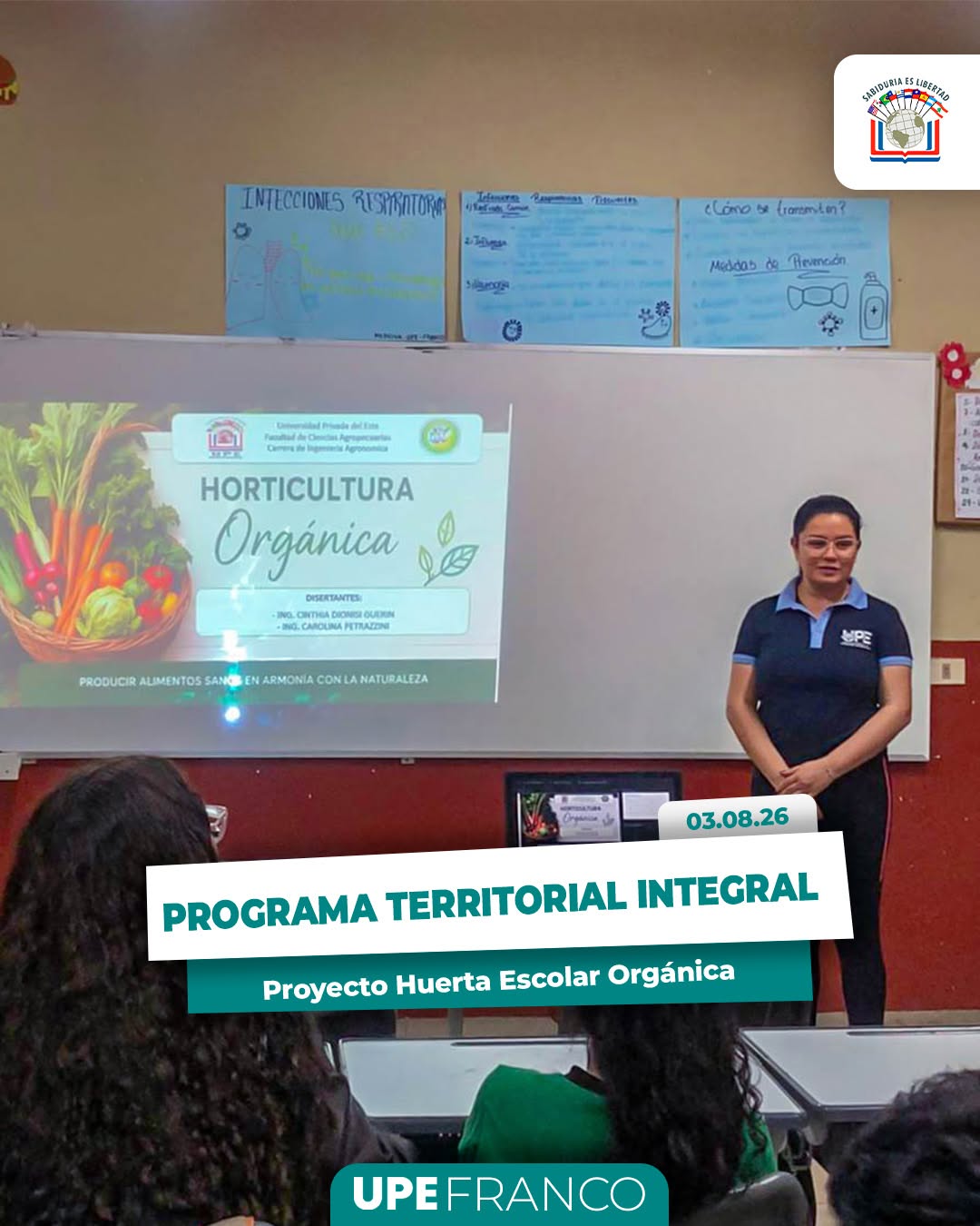 EXTENSIÓN UNIVERSITARIA – UPE FRANCO  ???? Programa Territorial Integral
