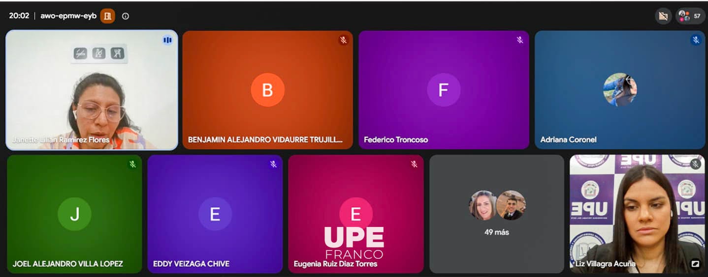 CLASE ESPEJO INTERNACIONAL ENTRE UPE FRANCO Y UNIFRANZ