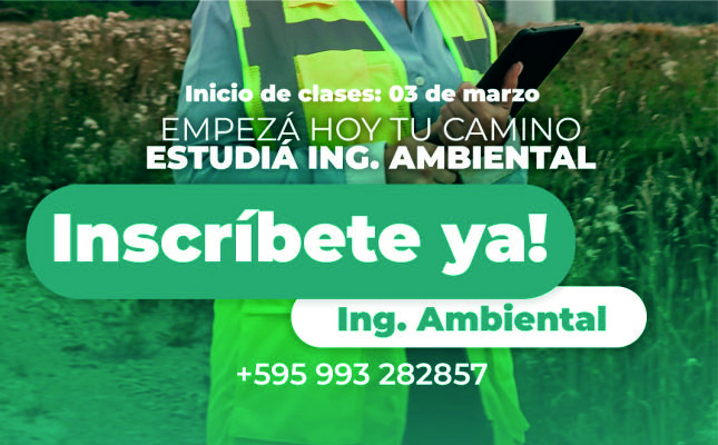  Inscripción UPE Franco: Facultad de Ciencias Ambientales