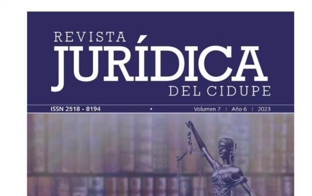 CIDUPE: Revista del Centro de Investigación de Derecho de la UPE