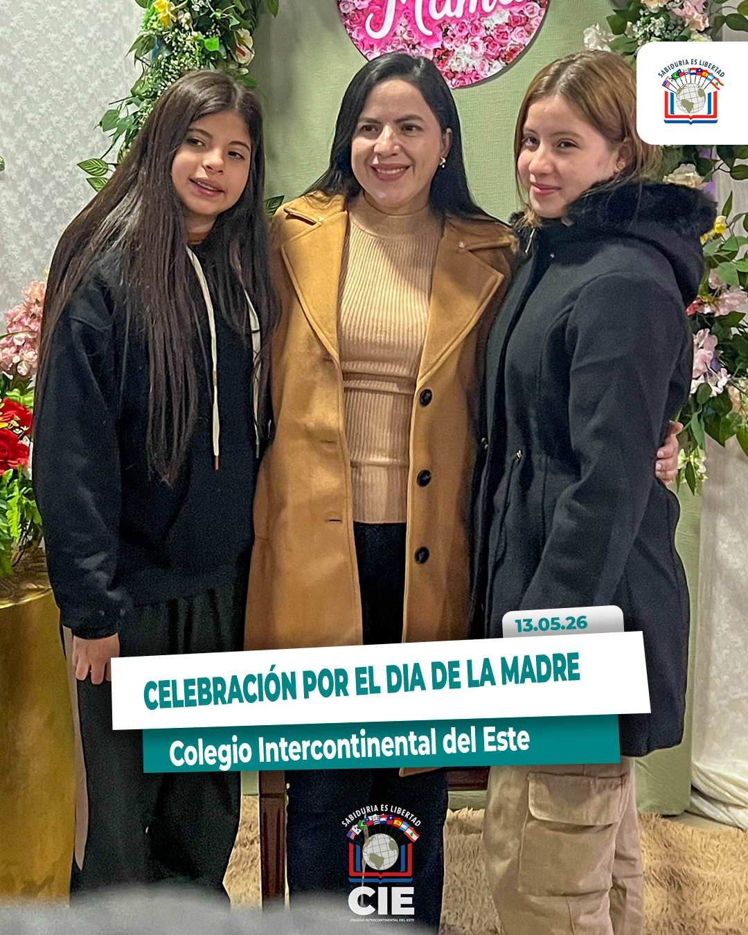 Colegio Intercontinental del Este rindió homenaje a las madres con una jornada de fe, arte y celebración