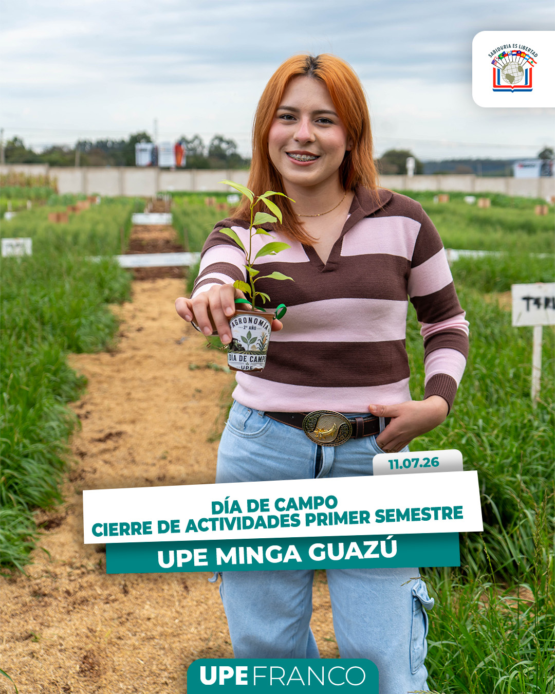 Día de Campo 2026 – Ingeniería Agronómica | UPE Minga Guazú
