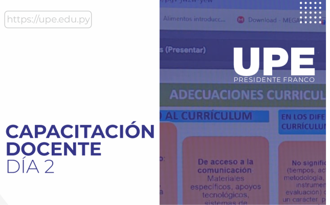 Capacitación Docente de Ciencias de la Salud: Día 2