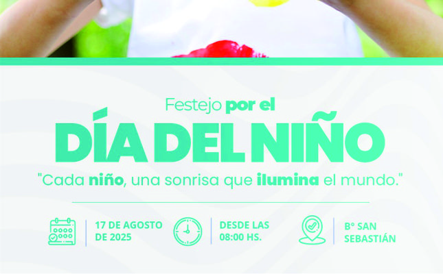 “Cada niño, una sonrisa que ilumina el mundo”: Festejo por el Día del Niño en el barrio San Sebastián