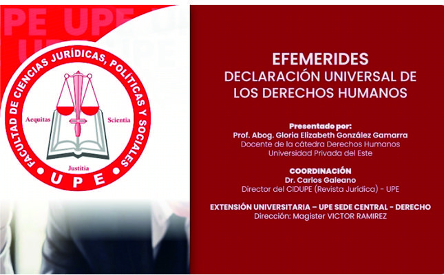 Efemérides: Declaración Universal de los Derechos Humanos