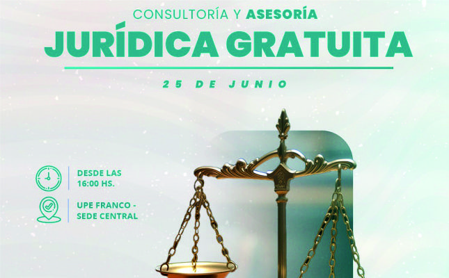 Consultoría y Asesoría Jurídica Gratuita en la UPE Franco