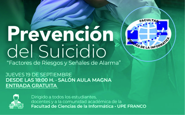 Prevención del Suicidio: Jornada Informativa