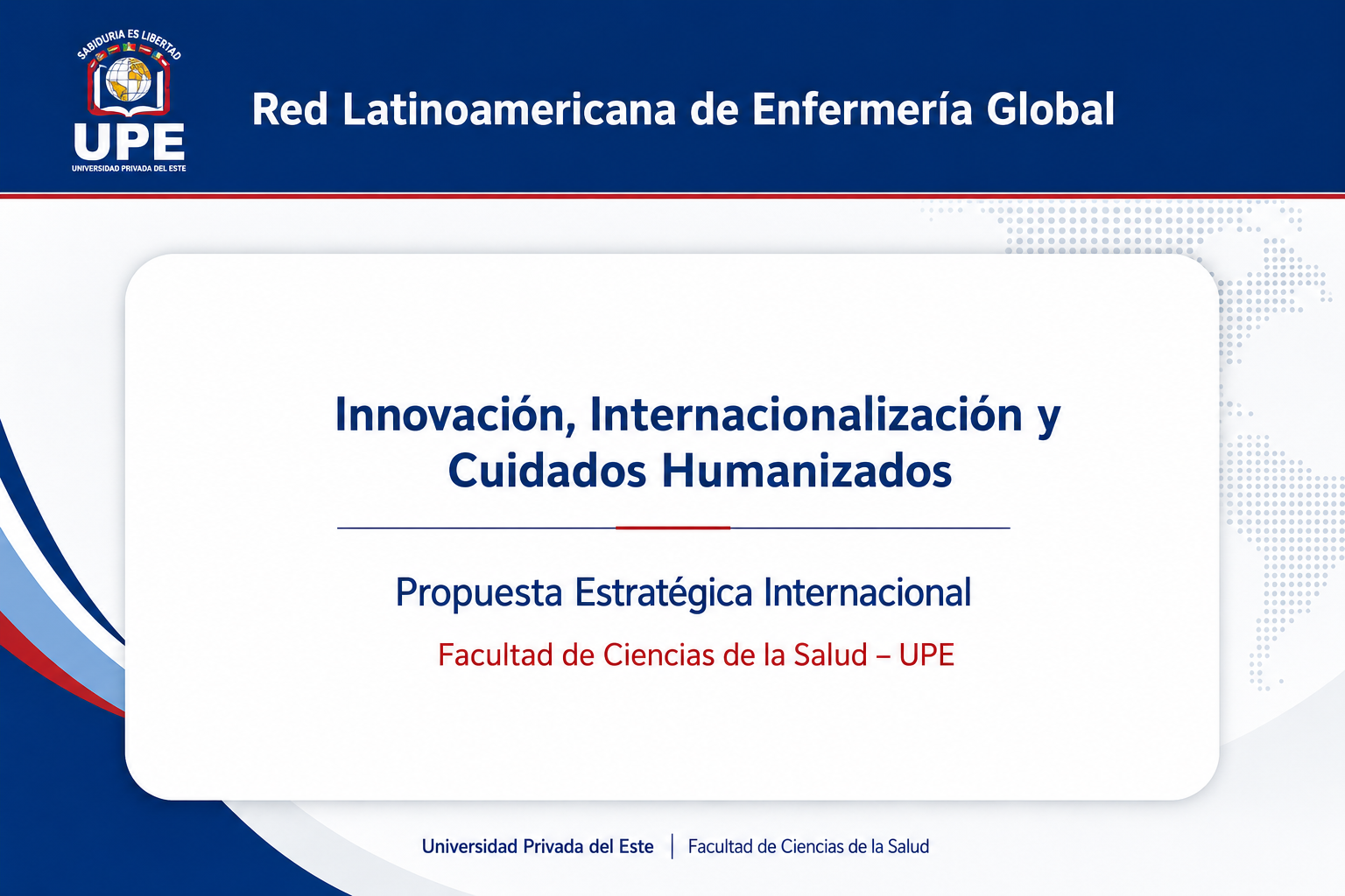 Enfermería, innovación y movilidad internacional: nueva propuesta estratégica presentada en la UPE