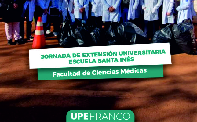 Escuela Saludable: Estudiantes de Medicina realizan Extensión Universitaria en la Escuela Santa Inés