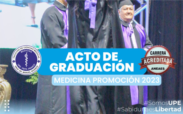 CEREMONIA DE GRADUACIÓN: Carrera de Medicina 