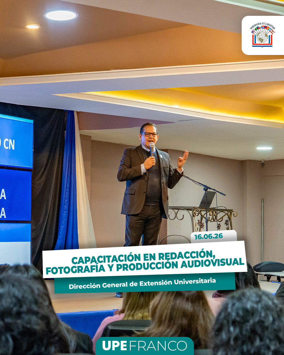 EXTENSIÓN UNIVERSITARIA IMPULSA CAPACITACIÓN EN REDACCIÓN, FOTOGRAFÍA Y PRODUCCIÓN AUDIOVISUAL