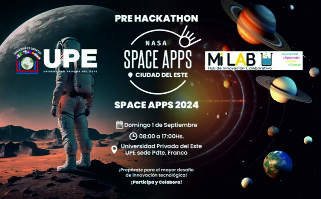 Participa en el Pre Hackathon: NASA Space Apps 2024