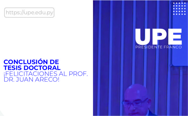 ¡Felicitaciones al flamante Dr. en Educación  con Énfasis en Gestión de la Educación Superior!