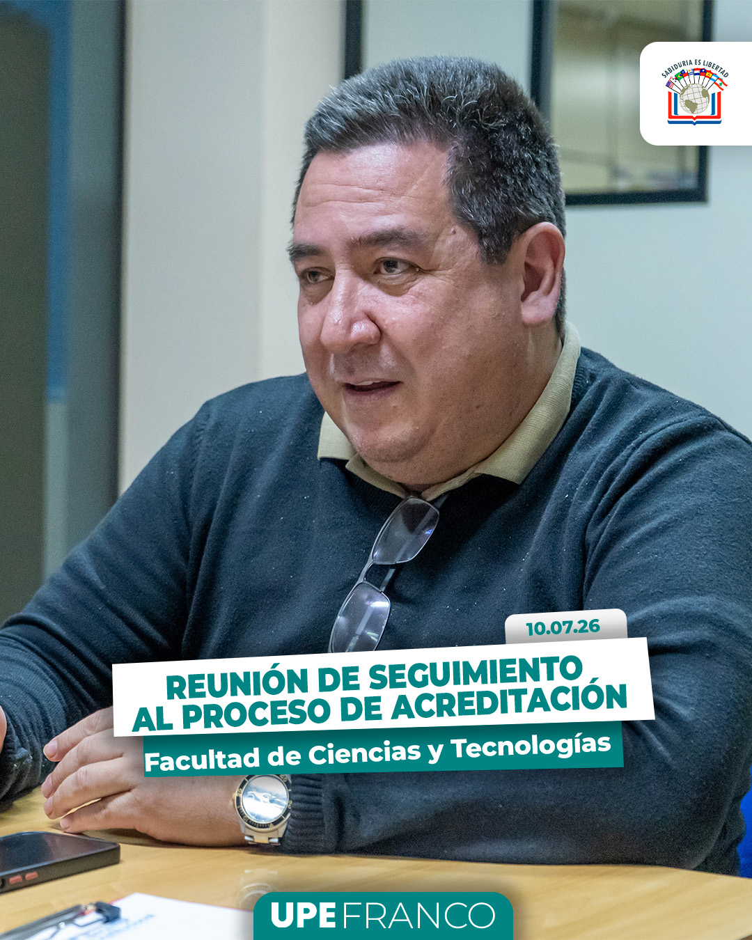 Reunión de seguimiento al proceso de acreditación de Ingeniería Electromecánica