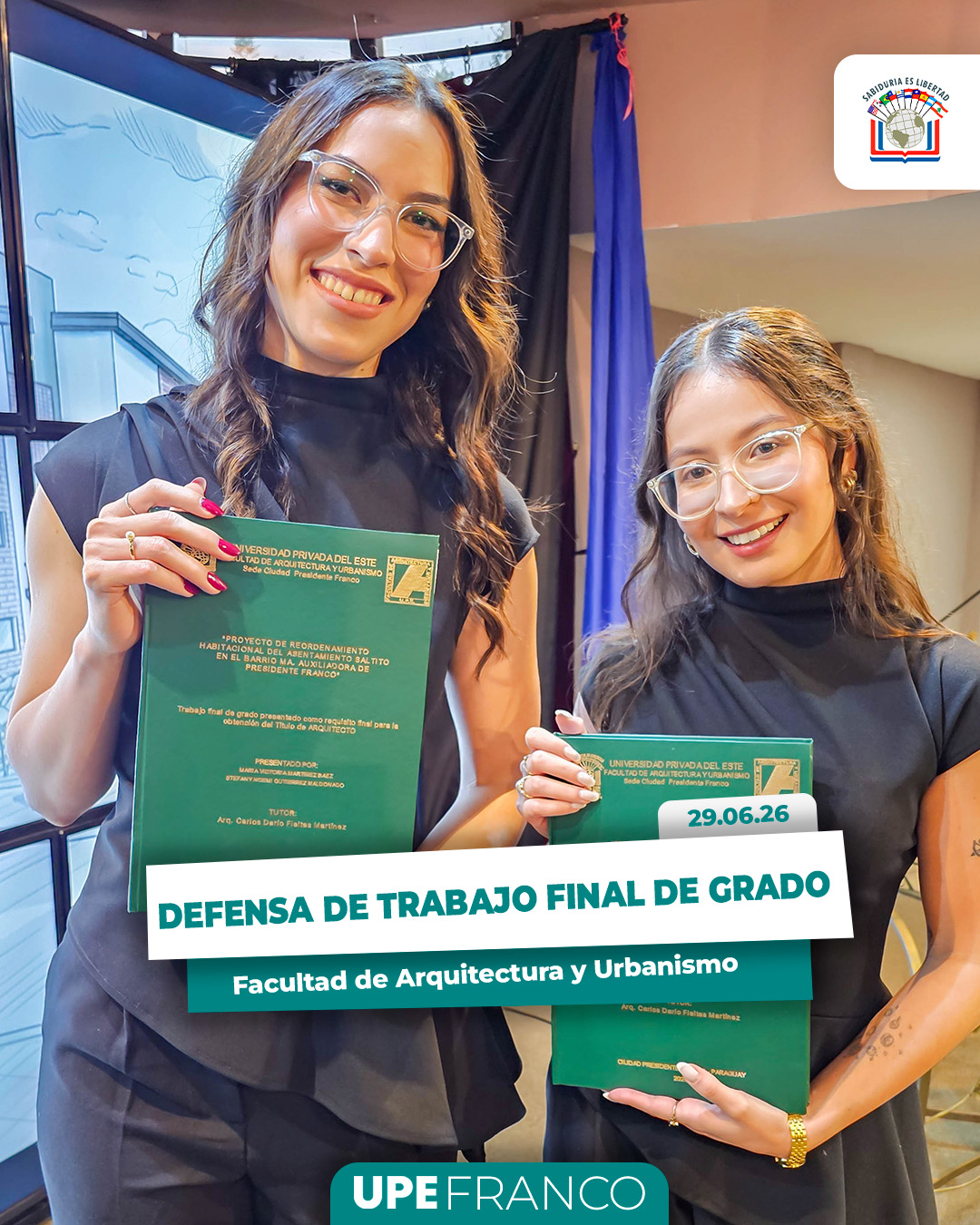 Facultad de Arquitectura y Urbanismo presentó defensa de Trabajo Final de Grado con enfoque habitacional