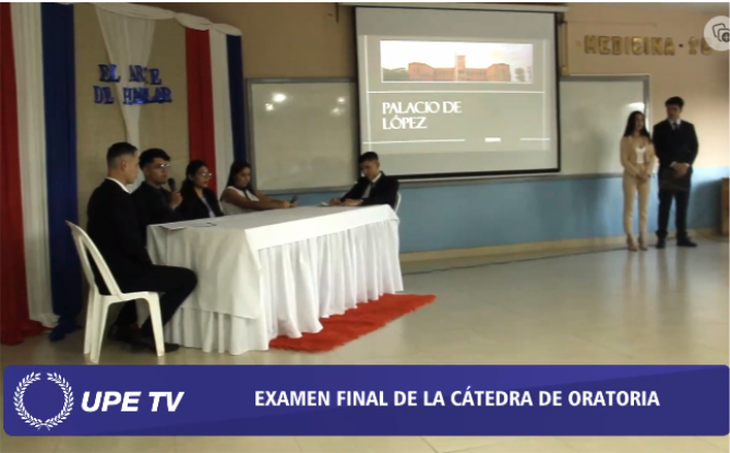 Examen Final de Oratoria - Carrera de Ciencias de la Educación