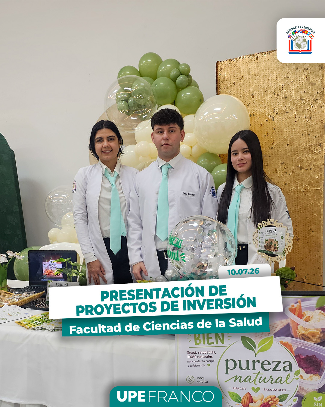 Nutrición realizó examen final con presentación de proyectos de inversión