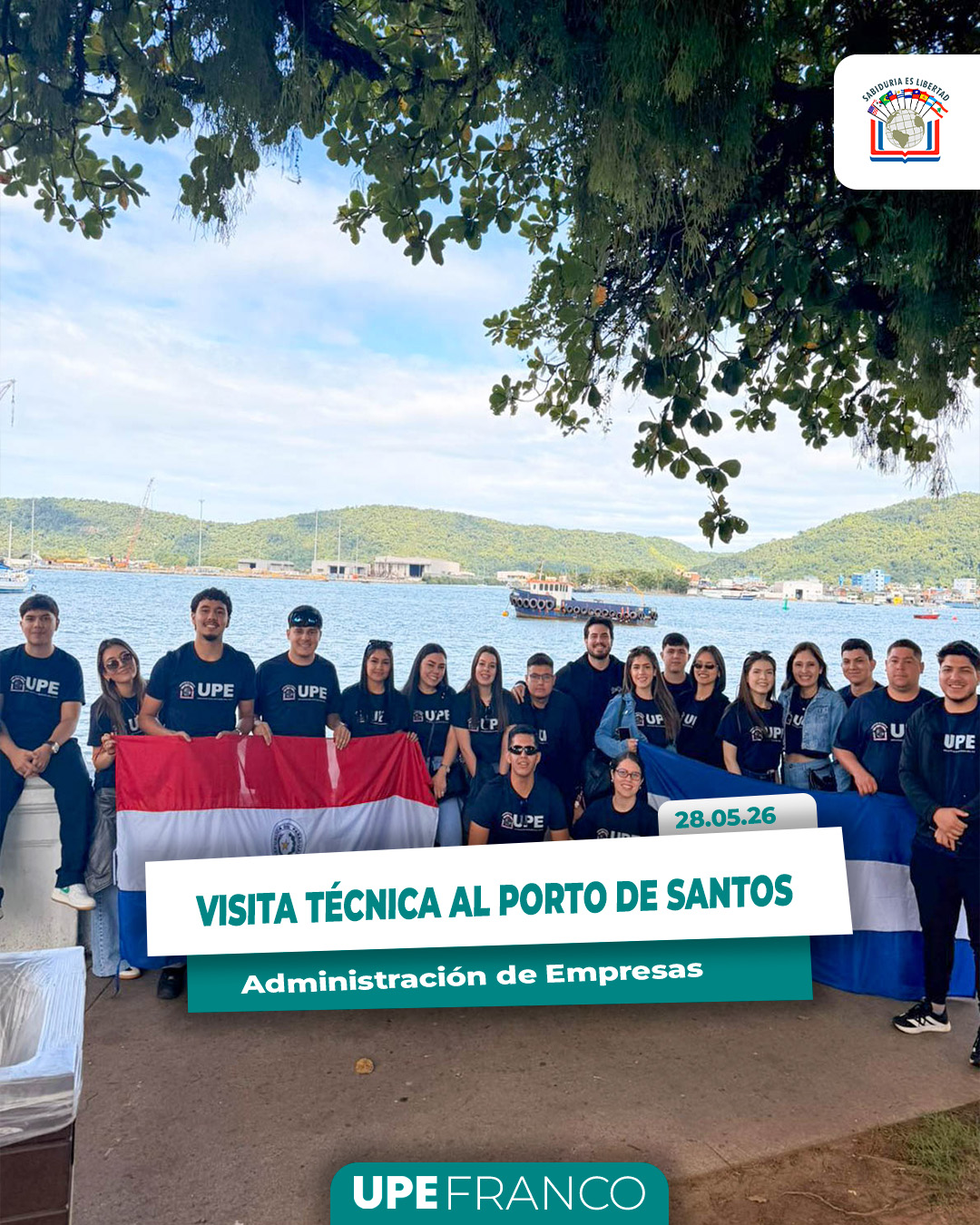 Visita Técnica al Porto de Santos: fortaleciendo el aprendizaje a través de experiencias reales