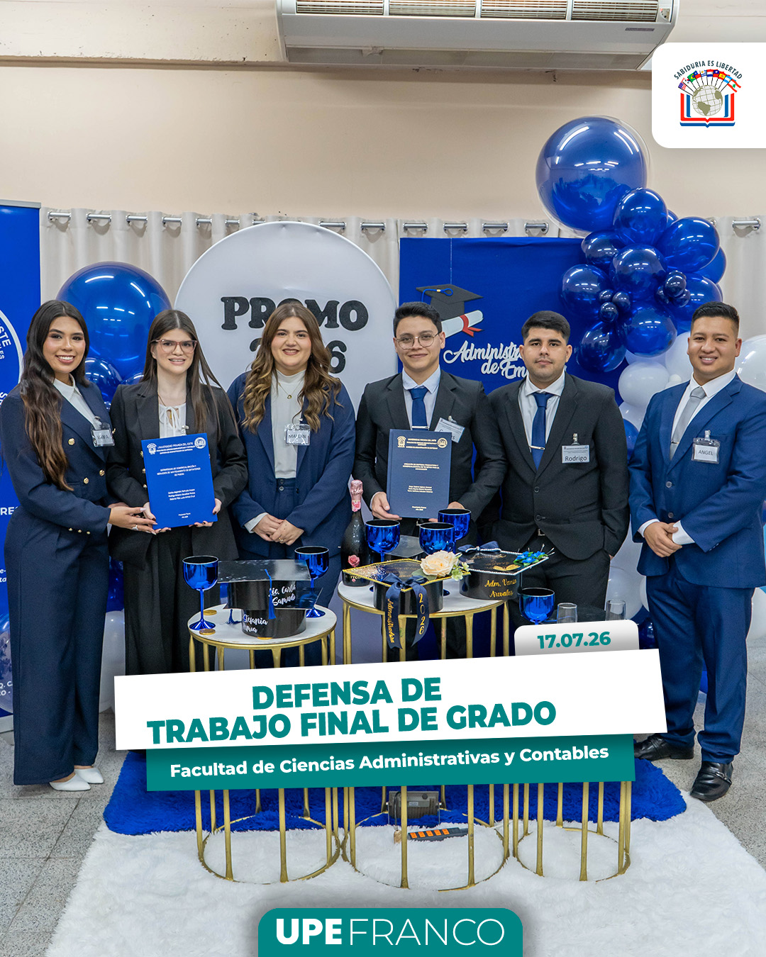 Administración de Empresas realizó defensa de Trabajo Final de Grado