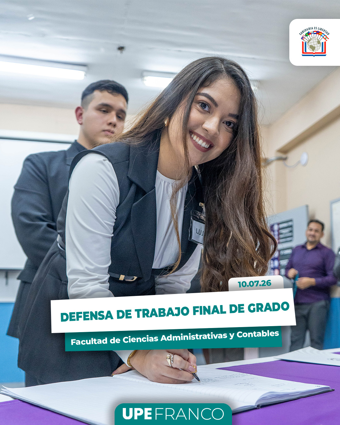 Ciencias Contables realizó defensa de Trabajo Final de Grado