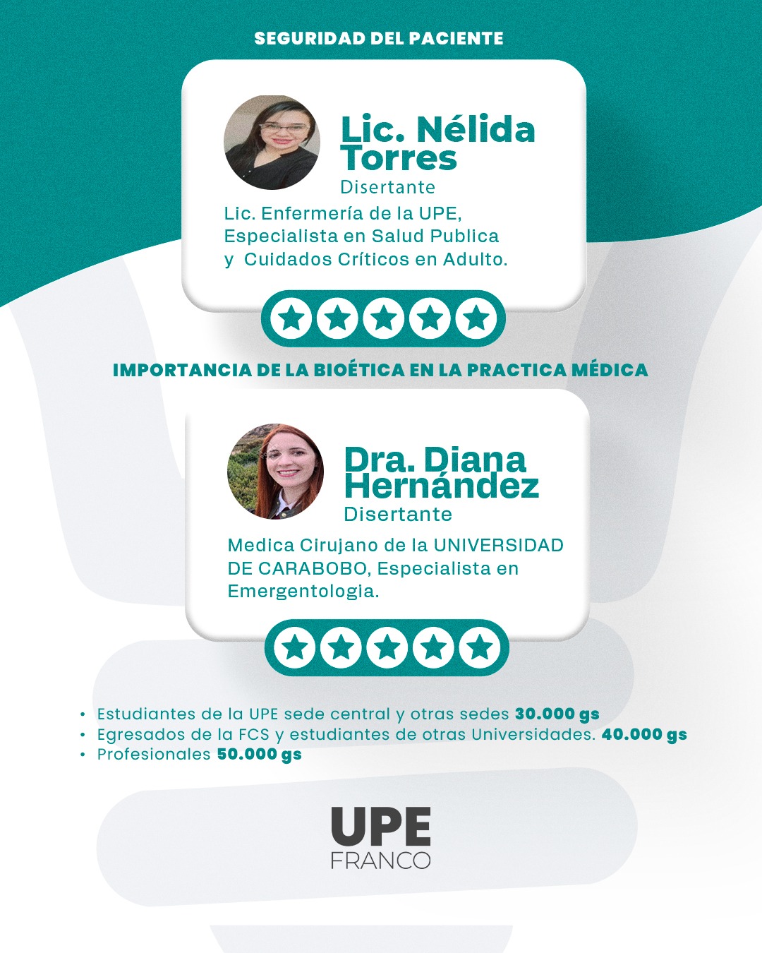 Día Internacional de la Enfermería: Seminario Académico en UPE FRANCO