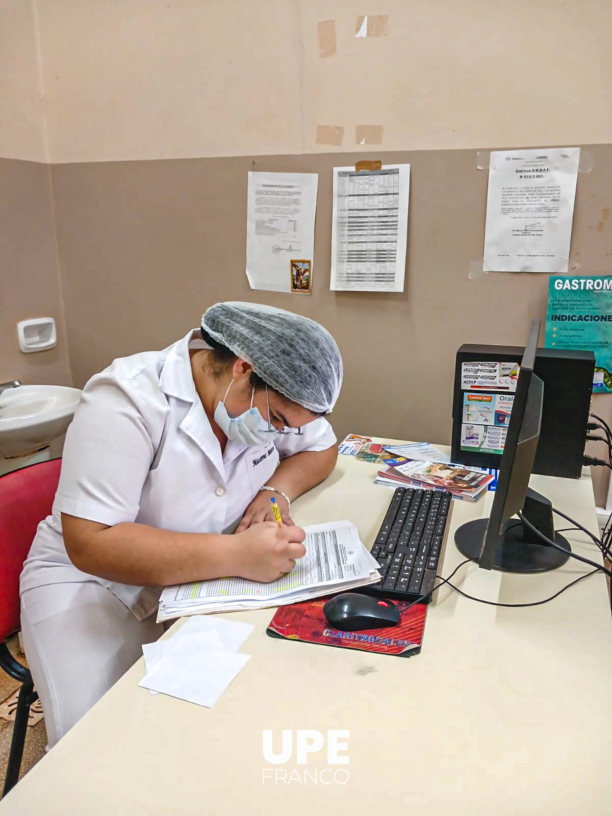 Enfermería UPE: Estudiantes realizan prácticas en el Hospital Distrital de Presidente Franco