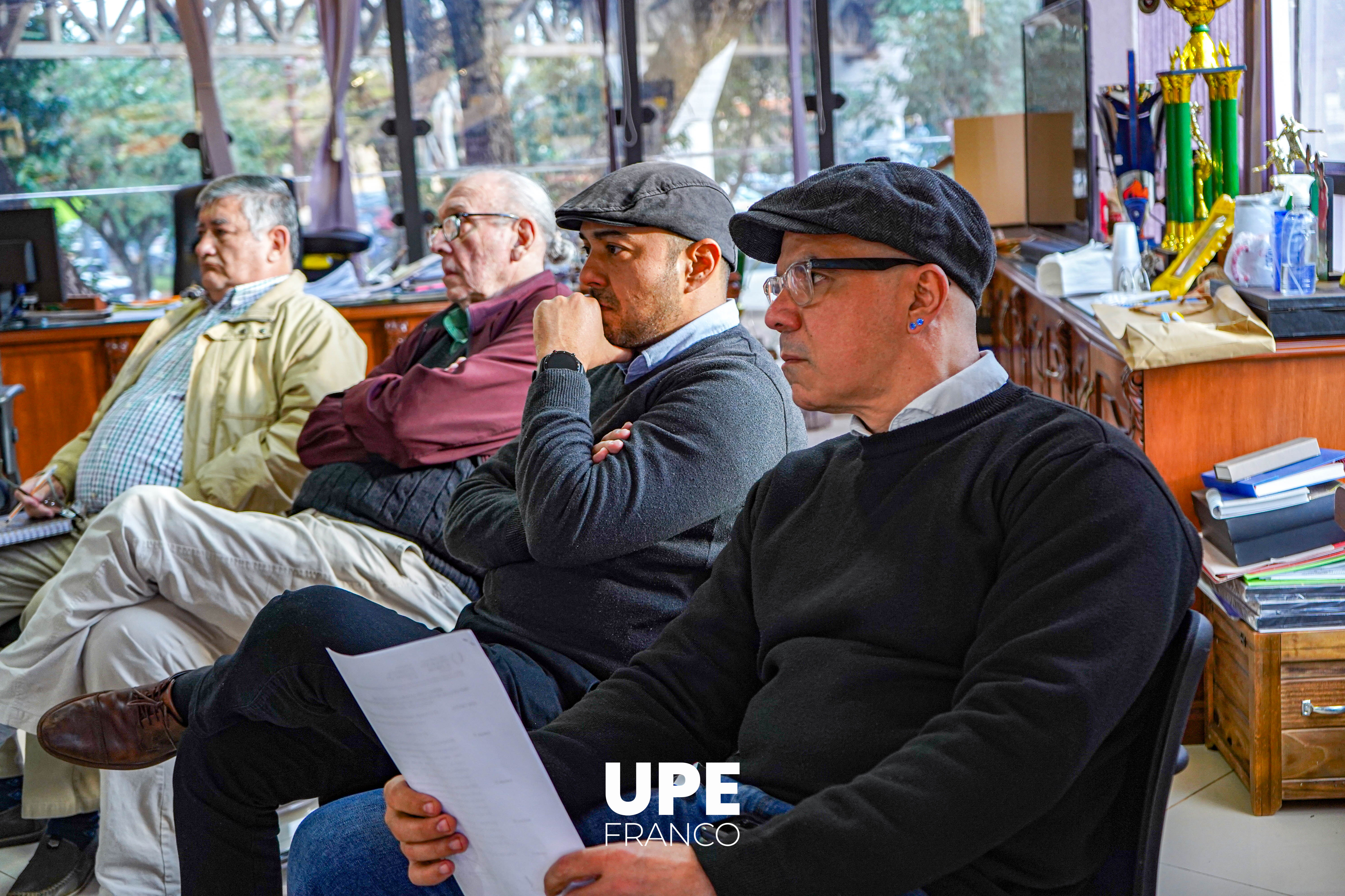Reunión de decanos y director ejecutivo de la UPE FRANCO