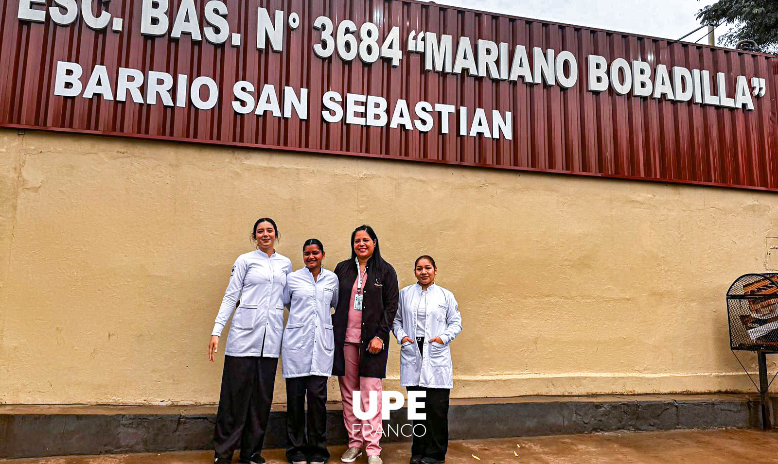 Estudiantes de Enfermería UPE promueven salud en la Escuela Mariano Bobadilla