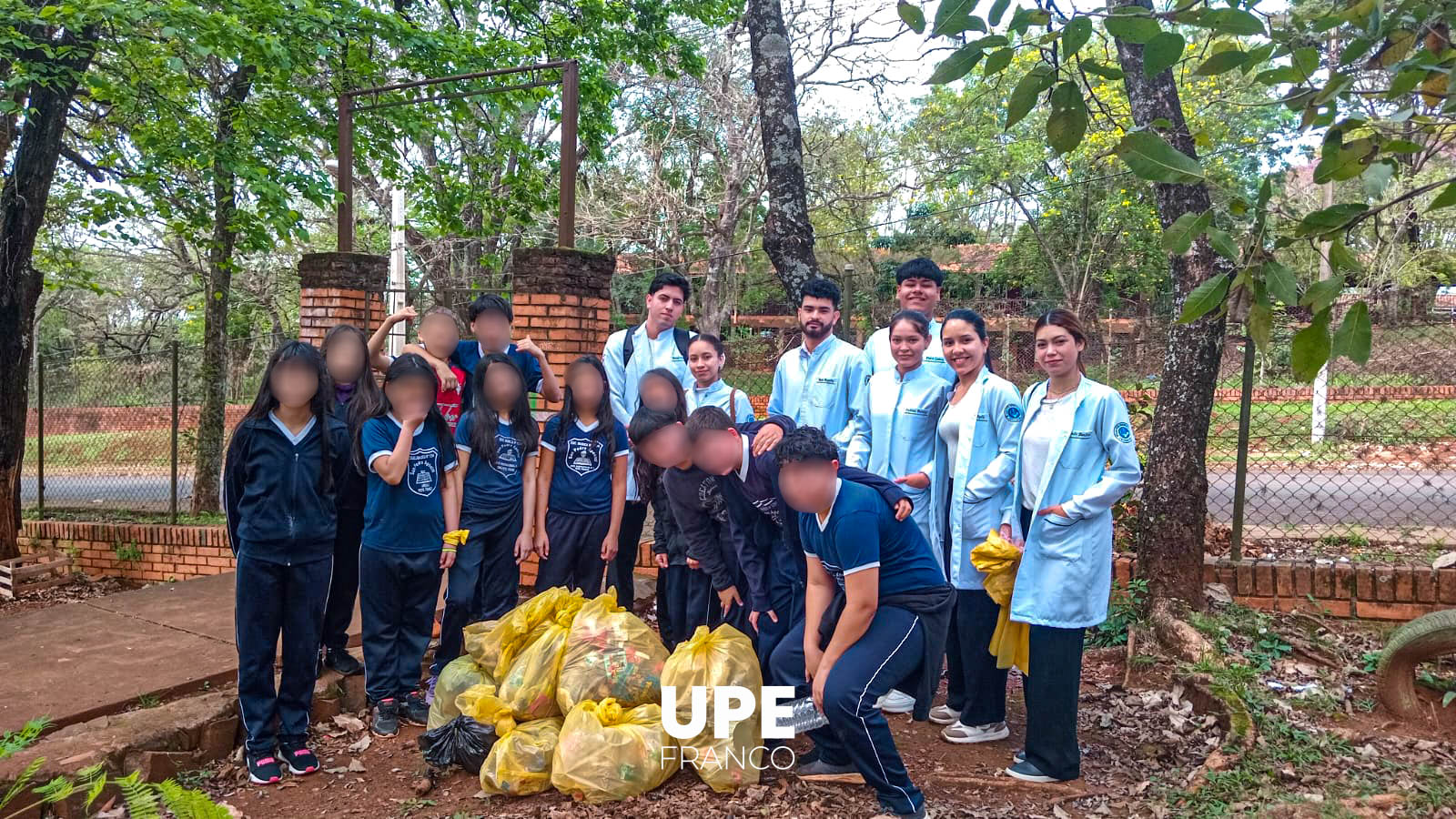 Escuela libre de criaderos de mosquitos: Minga Ambiental en la Escuela San Pedro Apóstol
