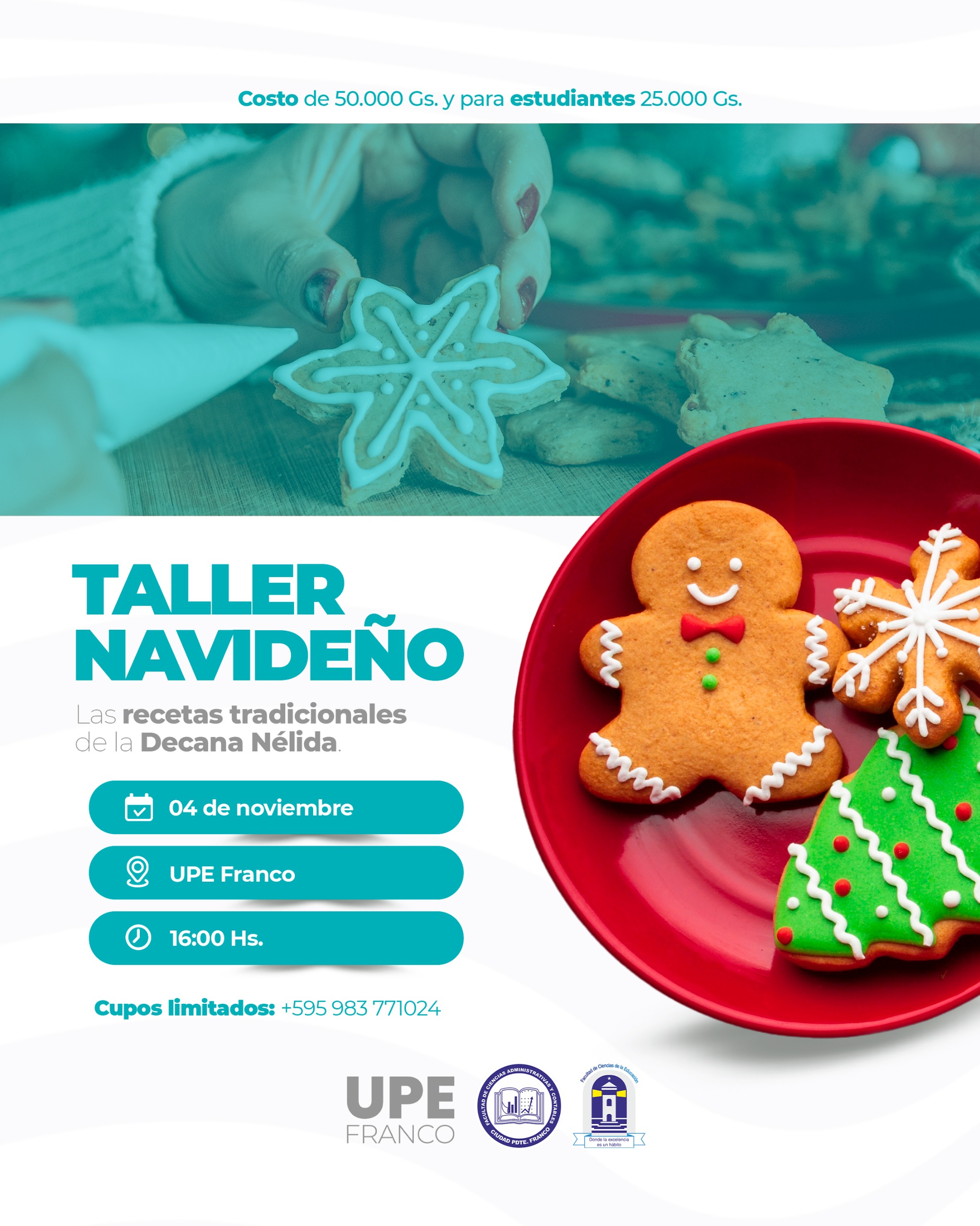 Taller Navideño “Las recetas tradicionales de la Decana Nélida”