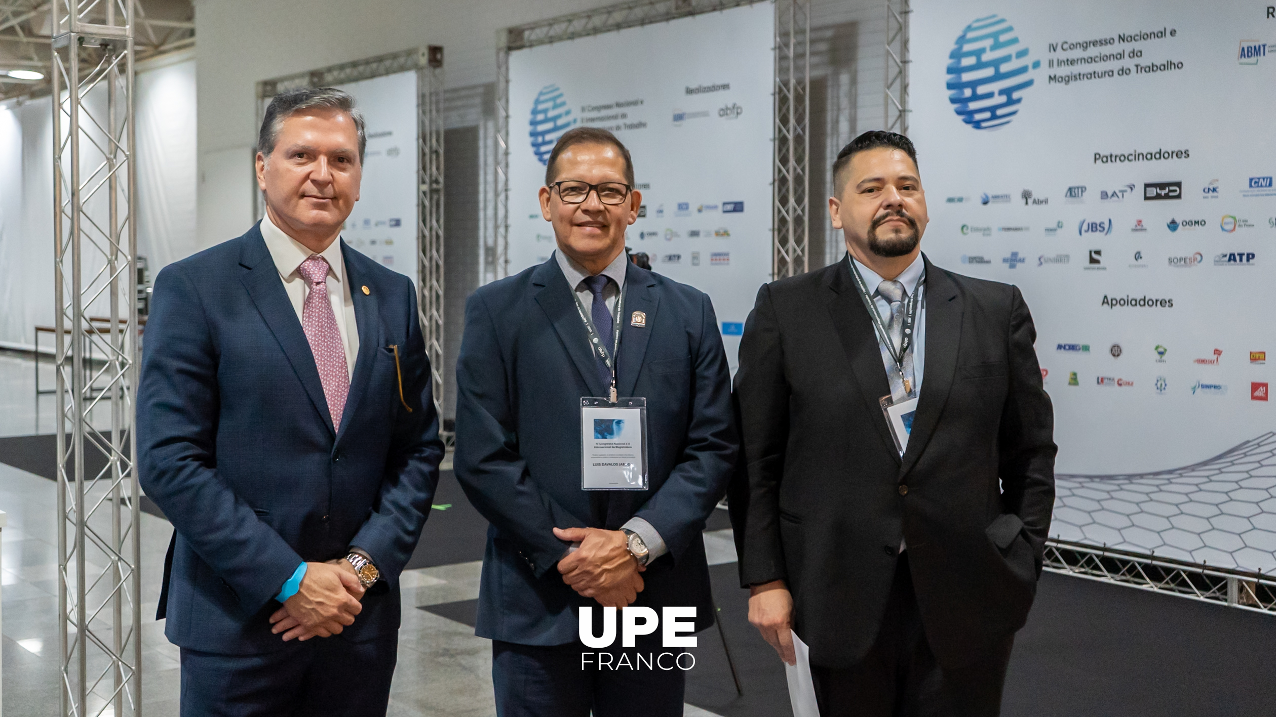 IV Congreso Nacional e II Internacional da Magistratura do Trabalho: UPE FRANCO presente