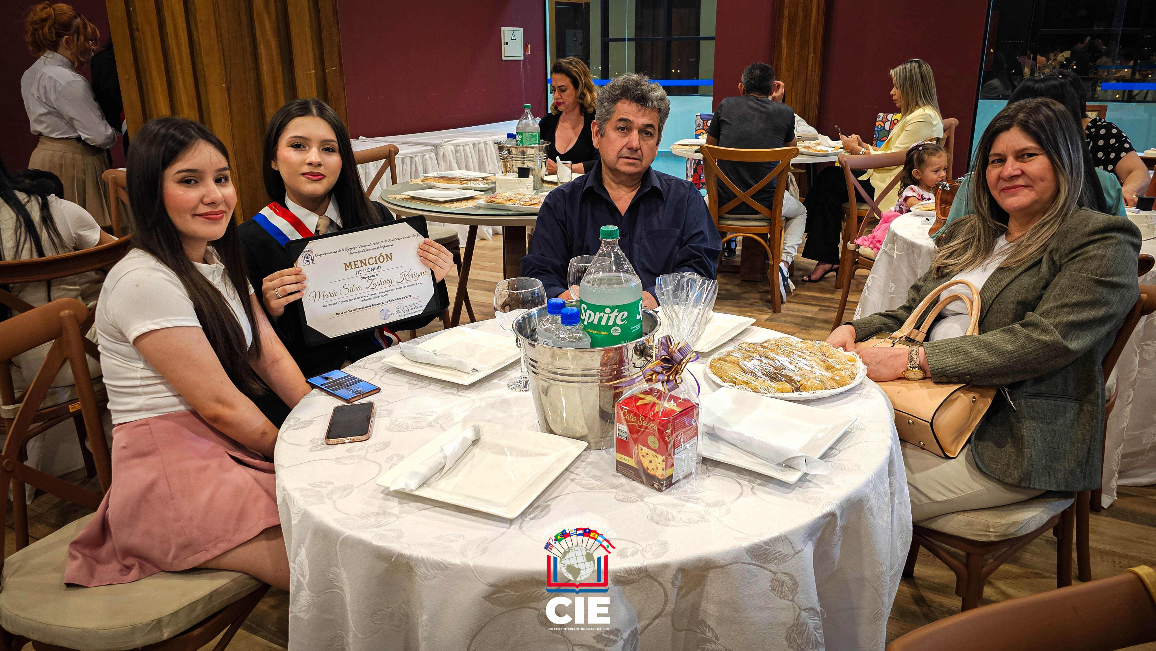 Brindis de culminación del año lectivo 2025: 9° Grado - Colegio Intercontinental del Este