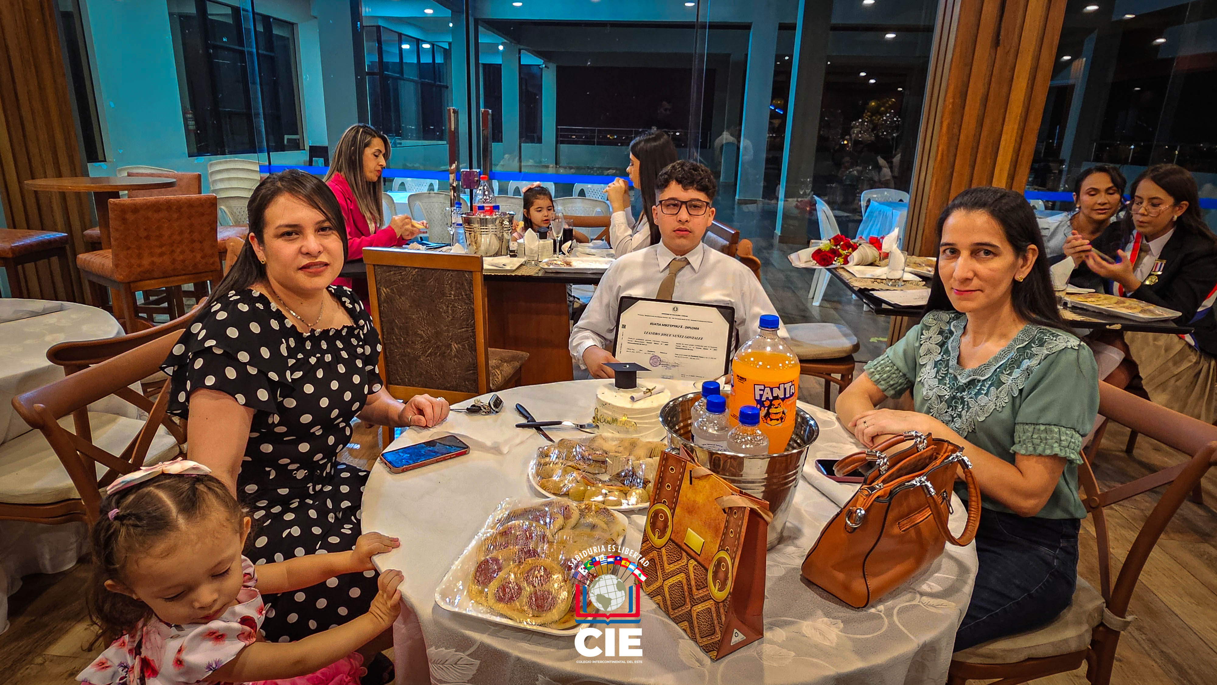 Brindis de culminación del año lectivo 2025: 9° Grado - Colegio Intercontinental del Este