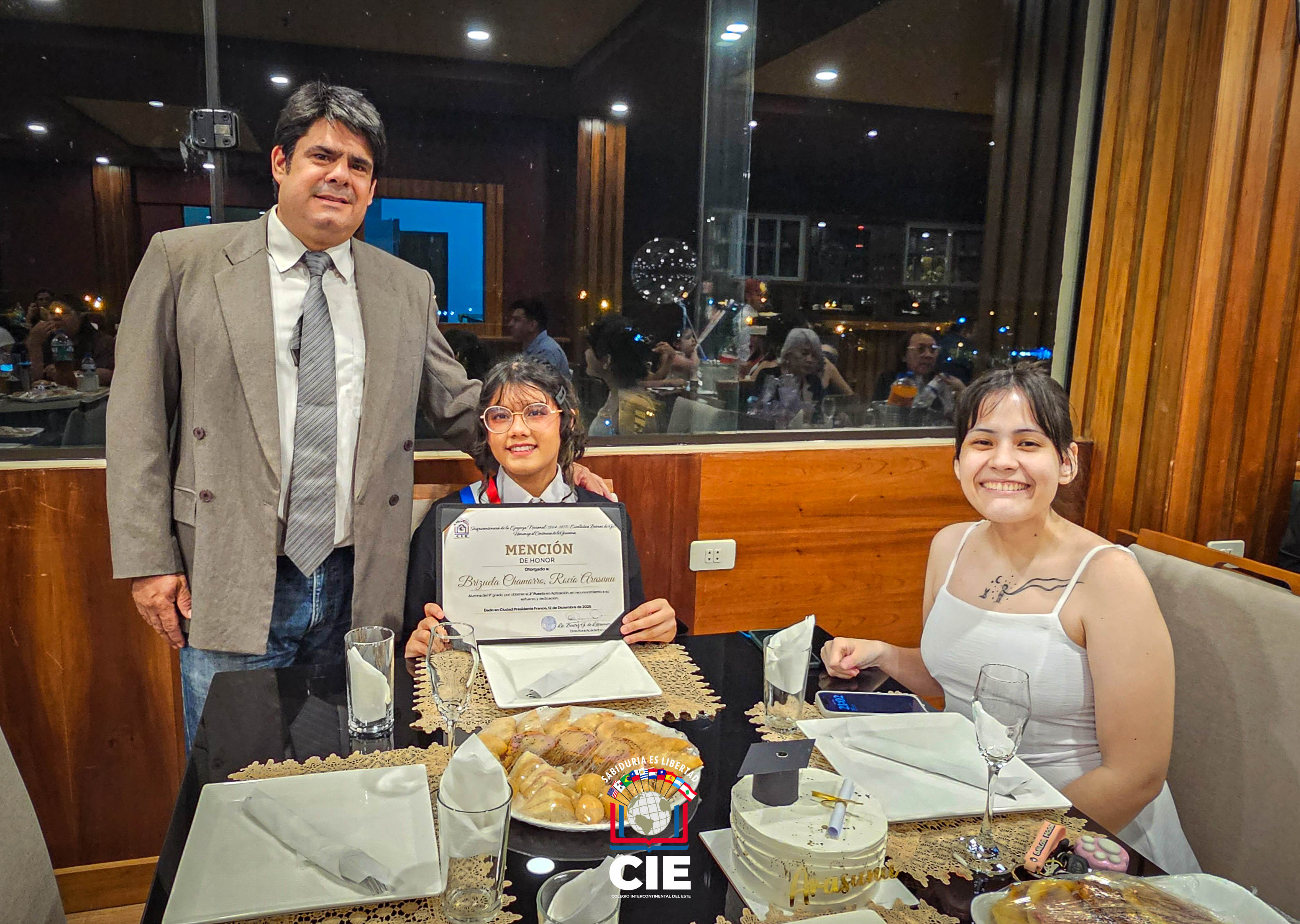 Brindis de culminación del año lectivo 2025: 9° Grado - Colegio Intercontinental del Este