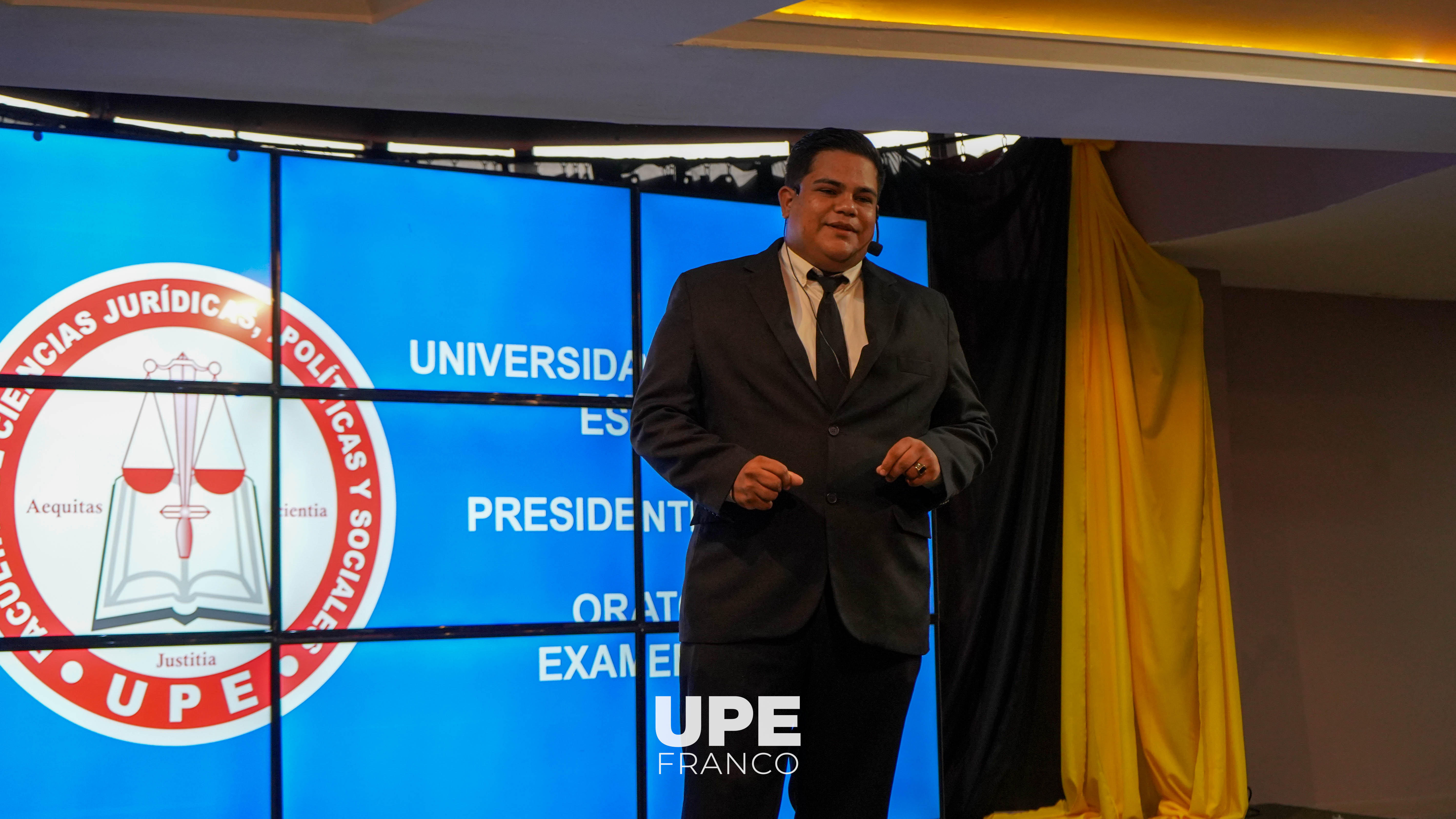 Examen Final de Oratoria I: Facultad de Ciencias Jurídicas, Políticas y Sociales