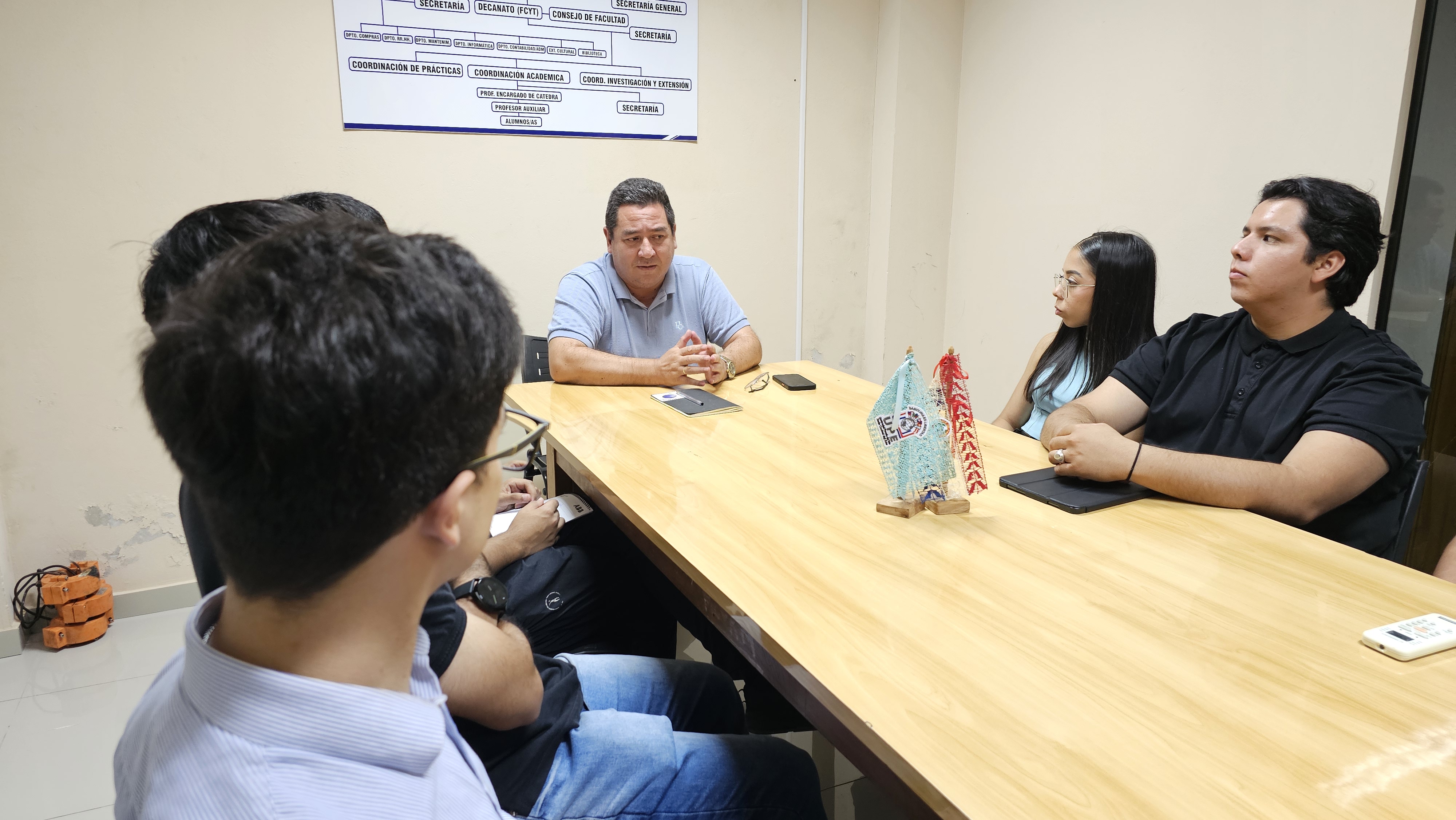 Reunión de autoridades con delegados y subdelegados: Facultad de Ciencias y Tecnologías